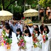 Hình ảnh dâng y 1015 chùa Pháp Luân - Huế 
