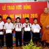 Trao học bổng 2015 -2016 tại Hòn Đất - Kiên Giang
