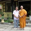 UMN Trao học bổng chua Định Quang, thăm chùa Thiền Lâm